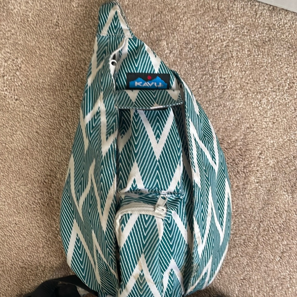 Kavu mini backpack, slightly stained on front pouch